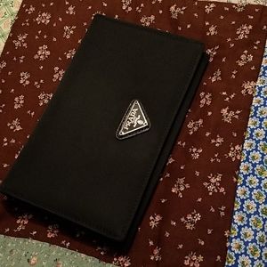 Prada nylon wallet